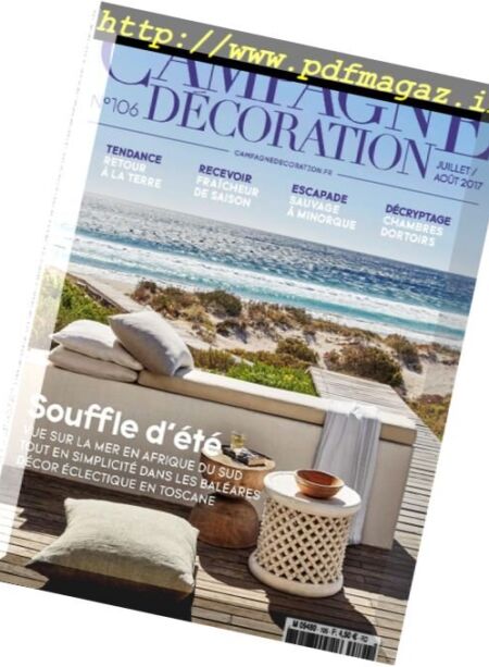 Campagne Decoration – Juillet-Aout 2017 Cover