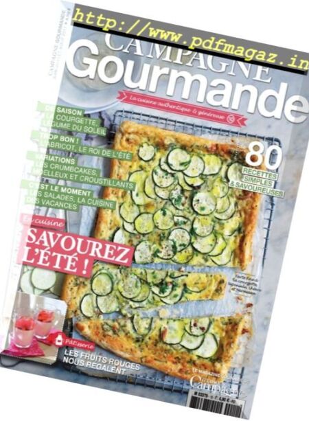 Campagne Gourmande – Juin-Aout 2017 Cover