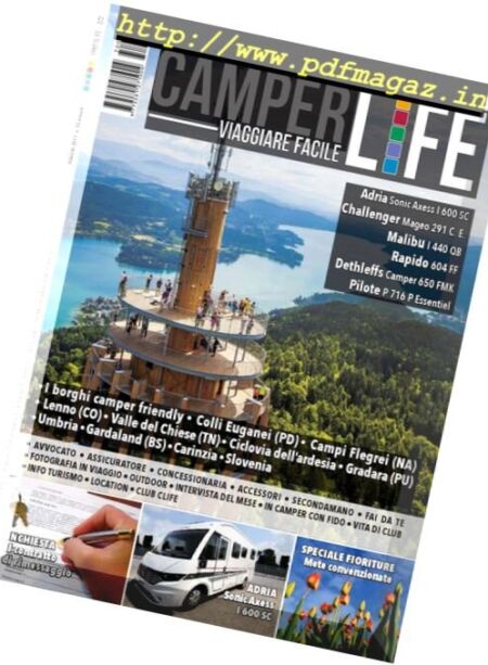 Camper Life – Maggio 2017 Cover