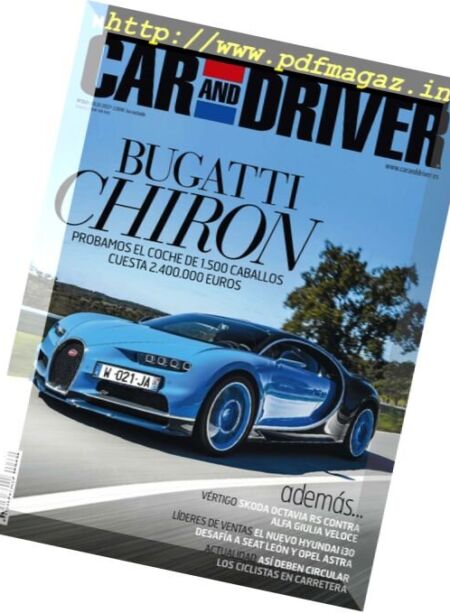 Car and Driver Spain – Julio 2017 Cover