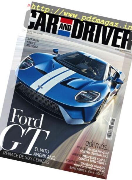 Car and Driver Spain – Junio 2017 Cover