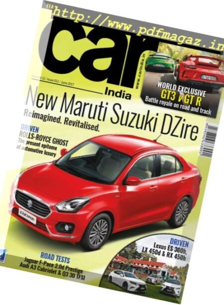 Car India – June 2017 Cover