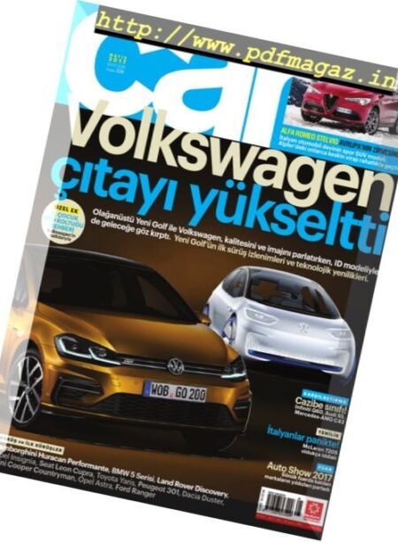 Car Turkey – Mayis 2017 Cover