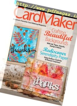CardMaker – Autumn 2017