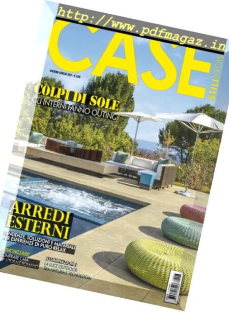 Case & Stili – Giugno-Luglio 2017 Cover