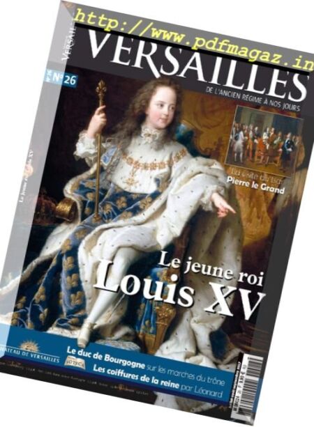 Chateau de Versailles – Juillet-Septembre 2017 Cover