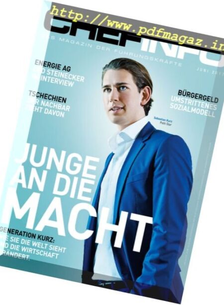 Chefinfo – Juni 2017 Cover