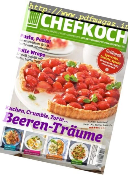 Chefkoch – Juni 2017 Cover