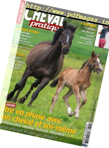 Cheval Pratique – Juillet 2017 Cover