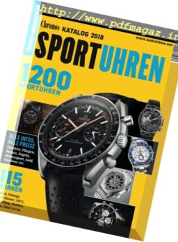 Chronos – Sportuhren Katalog 2017-2018