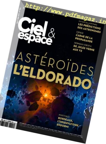 Ciel & Espace – Mai-Juin 2017 Cover