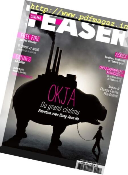 Cinema Teaser – Juin 2017 Cover
