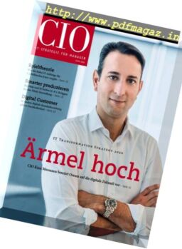 CIO Germany – Juli-August 2017