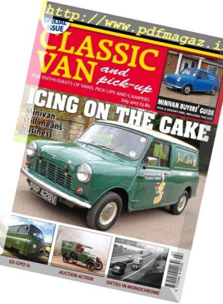 Classic Van & Pick-up – July 2017 Cover