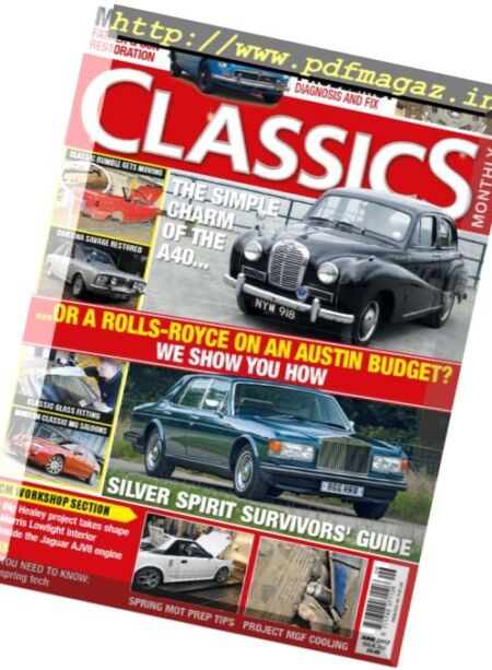 Classics Monthly – June 2017 Cover