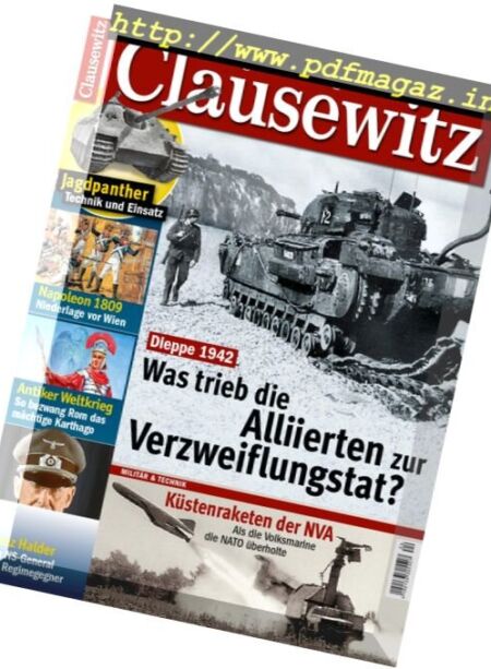 Clausewitz – Juni-August 2017 Cover