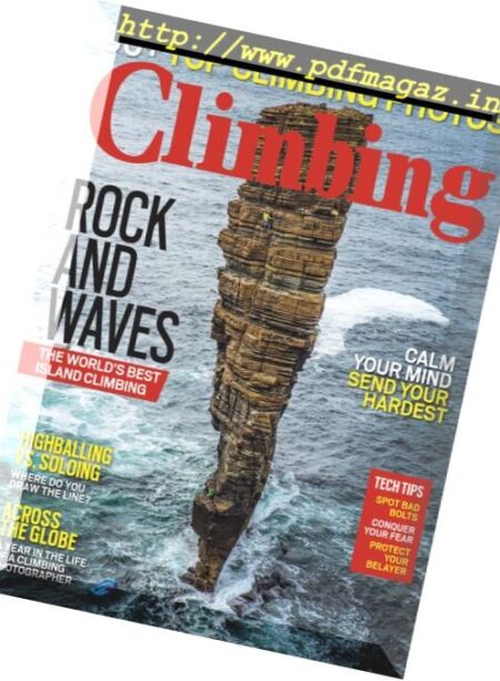 Climbing – July 2017 Cover
