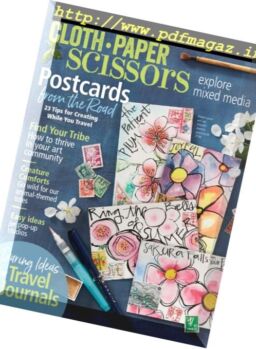 Cloth Paper Scissors – July-August 2017