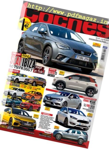 Coches – Julio 2017 Cover