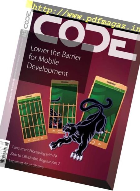 CODE Magazine – July-August 2017 Cover