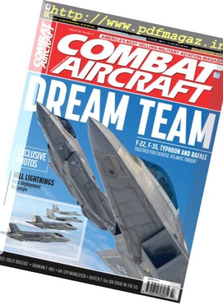 Combat Aircraft – July 2017 Cover