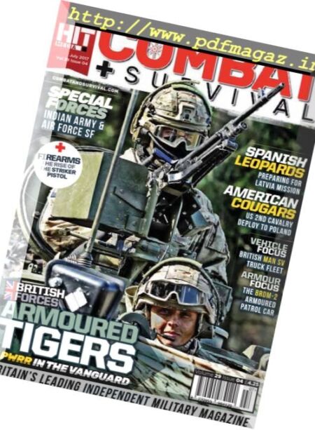 Combat & Survival – July 2017 Cover
