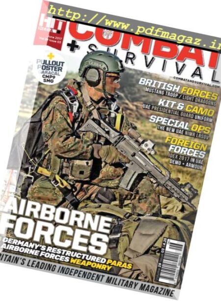 Combat & Survival – June 2017 Cover