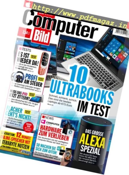 Computer Bild Germany – 10 Juni 2017 Cover