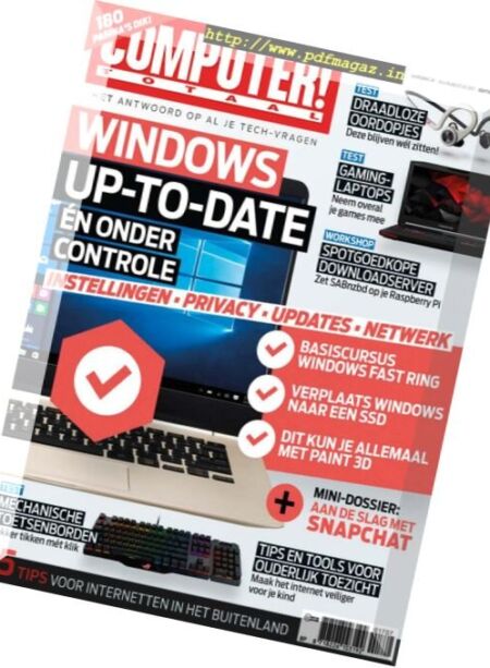 Computer! Totaal – Juli-Augustus 2017 Cover