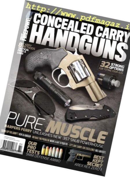 Concealed Carry Handguns – Fall 2017 Cover