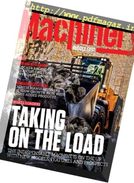 Construction Machinery Middle East – June 2017 Cover
