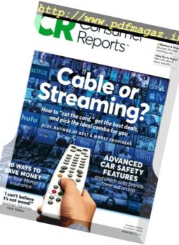 Consumer Reports – August 2017
