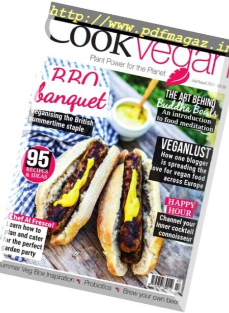 Cook Vegan – July-August 2017 Cover