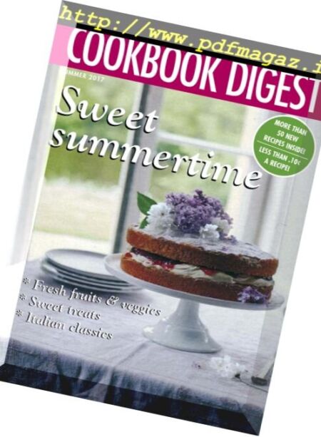 Cookbook Digest – Summer 2017 Cover