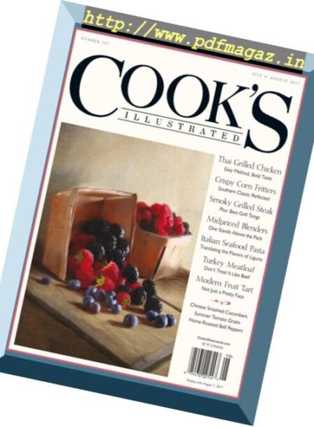Cook’s Illustrated – July-August 2017 Cover