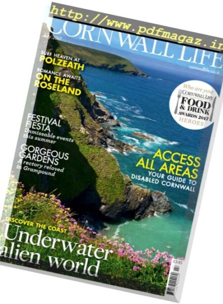 Cornwall Life – July 2017 Cover
