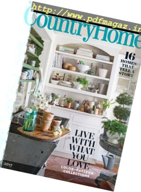 Country Home – 2017 Cover