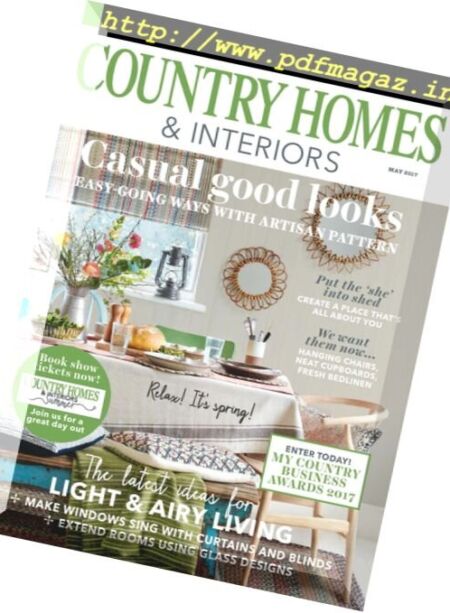 Country Homes & Interiors – May 2017 Cover