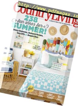 Country Living USA – July-August 2017