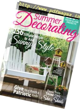Country Sampler – Summer Decorating – August 2017