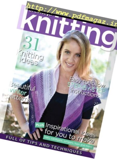 Creative Knitting – Issue 57, 2017 Cover