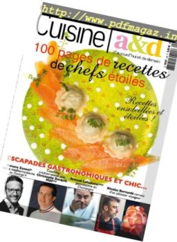 Cuisine a&d – Mai-Juin 2017