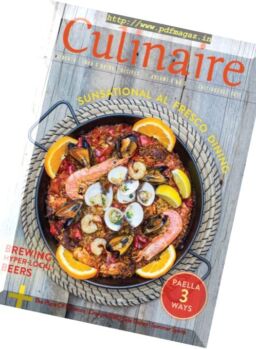 Culinaire Magazine – July-August 2017