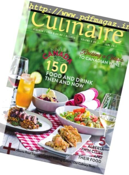 Culinaire Magazine – June 2017 Cover