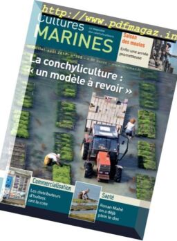Cultures Marines – Juillet-Aout 2017