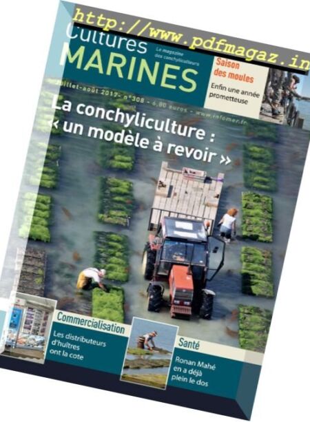 Cultures Marines – Juillet-Aout 2017 Cover