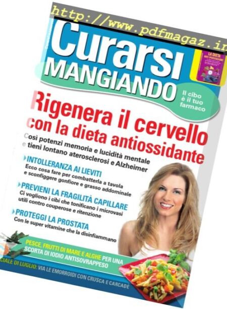Curarsi Mangiando – Luglio 2017 Cover