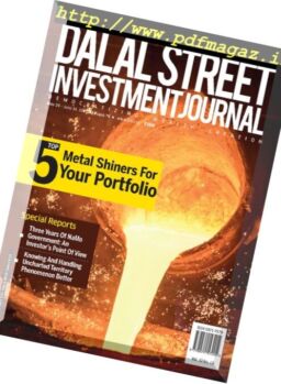 Dalal Street Investment Journal – 29 May – 11 June 2017