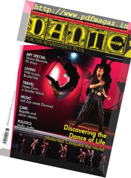 Dante – June-July 2017 Cover