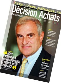 Decision Achats – Mai 2017